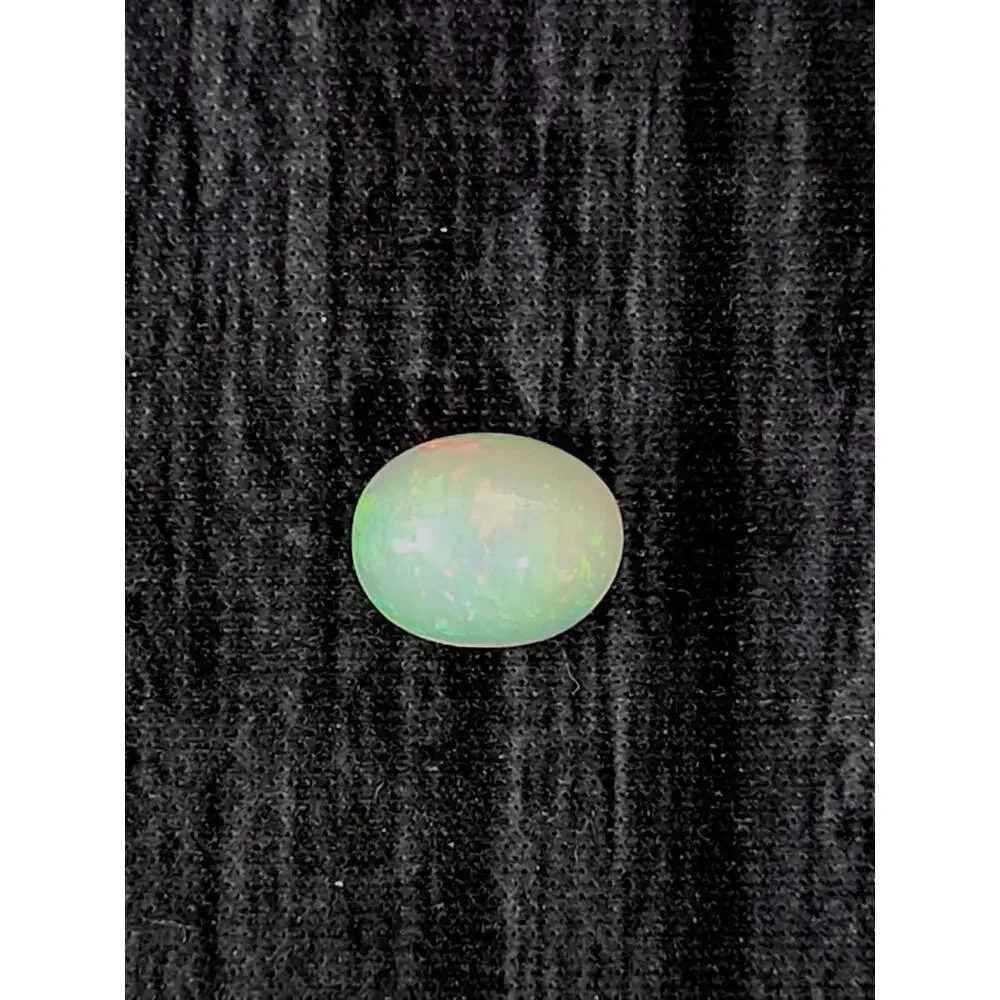 Certified Natural Opal 3.12cts Cabochon‎ Fire Brilliant Color